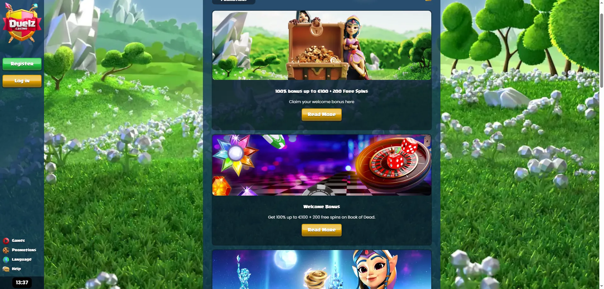 Duelz Casino bonus powitalny – 140 darmowych spinów dla nowych graczy